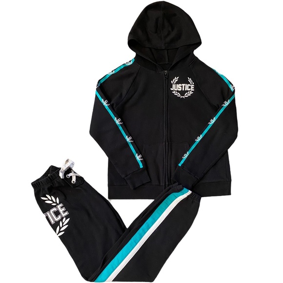 [Justice] Hoodie & Jogger Set - Picture 1 of 4